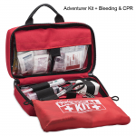 Adventurer Kit with Medical Supplies and Bleeding and CPR Kit