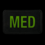 Glow-in-the-dark MED Patch