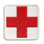 Medical Cross Patch, White with Red Cross