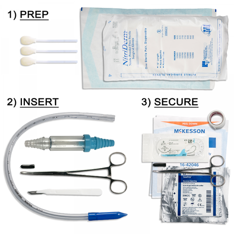 Chinook Medical Gear, Inc. Chest Tube (TMM-CT)