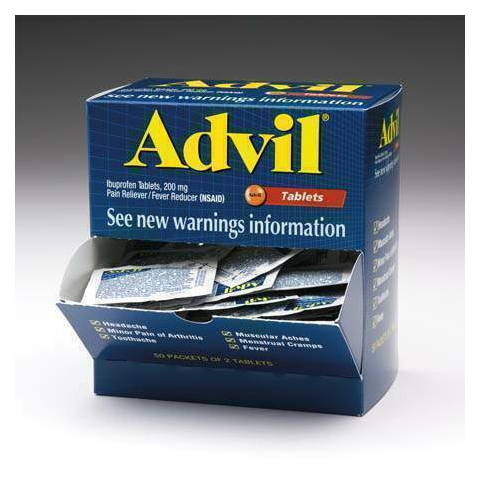 Advil Coated Tablets Pain Reliever and Fever Reducer