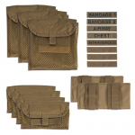 Chinook Medical Gear Medical Panel Insert kit and bag coyote brown inserts and pouches