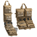 Chinook Medical Gear Medical Panel Insert kit and bag coyote brown