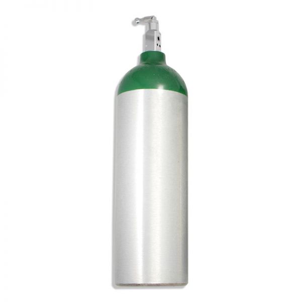 Responsive Respiratory Inc. Aluminum Alloy Oxygen Cylinders - Jumbo D (647L)