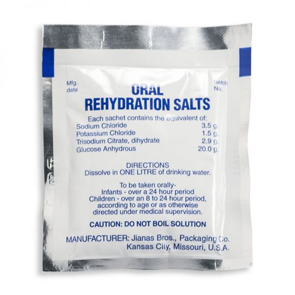 Chinook Medical Gear, Inc. Oral Rehydration Salts