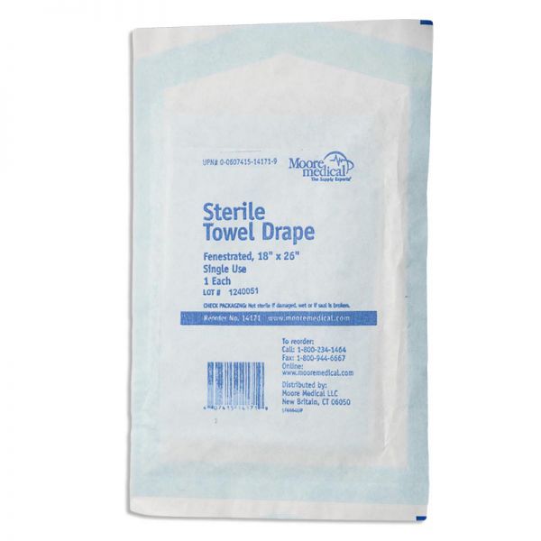 Moore Medical Corp. Sterile Drape, 50/Box