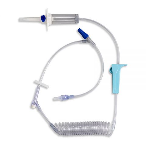 Chinook Medical Gear, Inc. IV Admin Set Coiled Tubing, 10-Drop