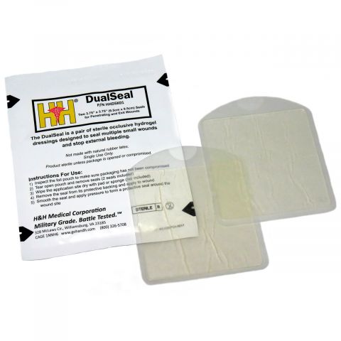 safeguard DualSeal Chest Seal Two-Pack