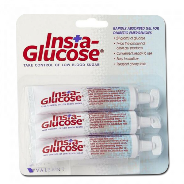 Valeant Insta-Glucose 3pk (Hypoglycemia)