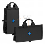 Chinook Medical Gear Medical Insert kit and bag Black with black and blue medical cross
