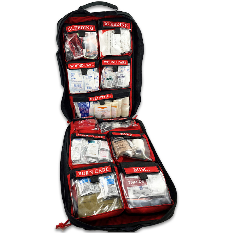 Advanced Emergency Medical Kit Orange Bag