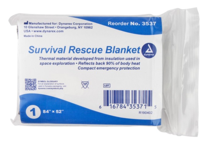 Lot of 6 Emergency Survival 84"x52" Rescue Blanket EMT Doomsday Prepper EMP Kit 