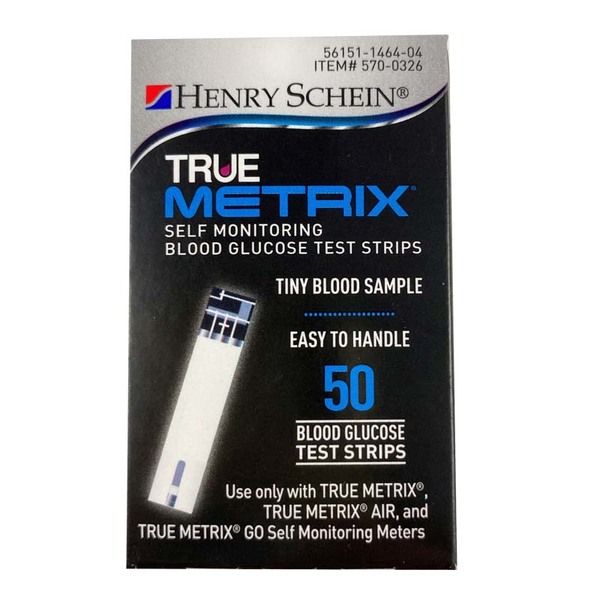 True Metrix Test Strips 50/Bx