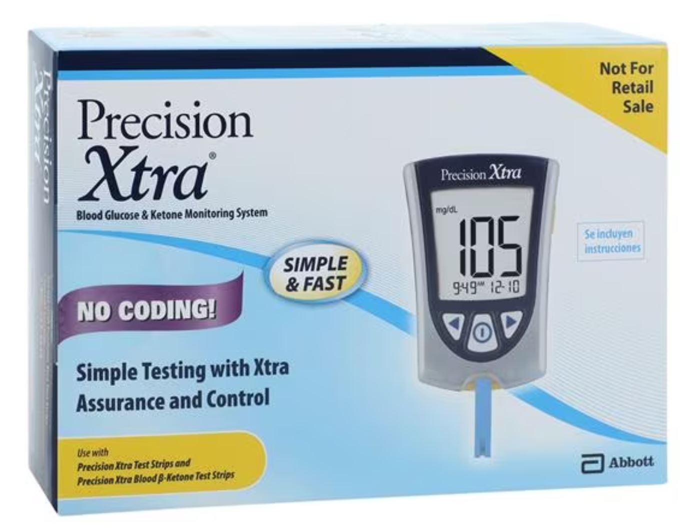 How to Use Precision Xtra Ketone Meter 