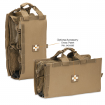 Chinook Medical Gear Medical Panel Insert kit and bag coyote brown